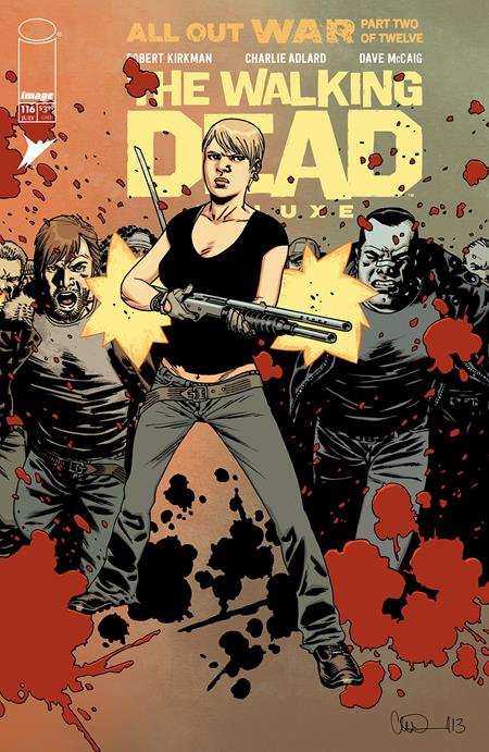 WALKING DEAD DELUXE #116 CVR B CHARLIE ADLARD & DAVE MCCAIG VAR (MR)