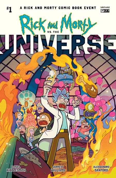 RICK AND MORTY VS THE UNIVERSE #1 (OF 4) CVR A DAVE BARDIN