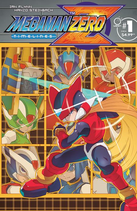 MEGA MAN ZERO TIMELINES #1 (ONE SHOT) CVR A HANZO STEINBACH
