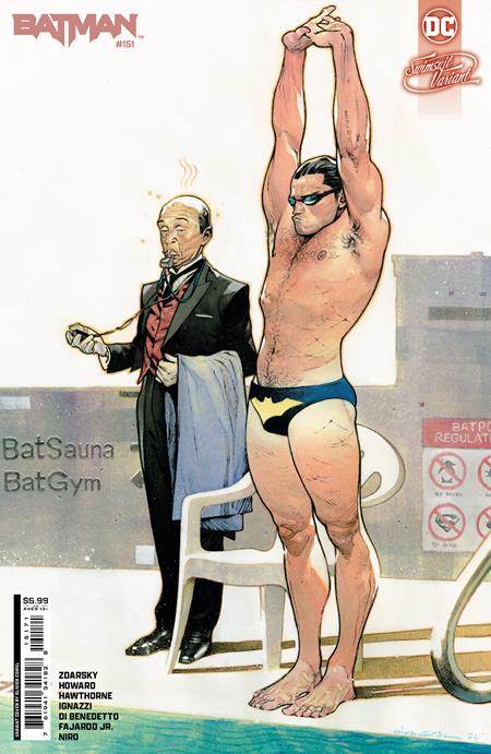 BATMAN #151 CVR E OLIVIER COIPEL SWIMSUIT CARD STOCK VAR (ABSOLUTE POWER)