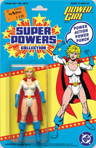 POWER GIRL #12 CVR D JASON GEYER & ALEX SAVIUK DC SUPER POWERS CARD STOCK VAR