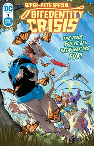 SUPER-PETS SPECIAL BITEDENTITY CRISIS #1 (ONE SHOT) CVR A PETE WOODS