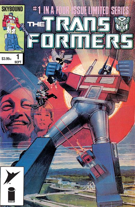 TRANSFORMERS #1 40TH ANNIVERSARY EDITION  (ONE SHOT) CVR A BILL SIENKIEWICZ