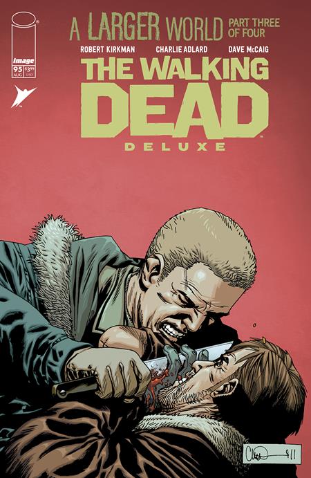 WALKING DEAD DELUXE #95 CVR B CHARLIE ADLARD & DAVE MCCAIG VAR