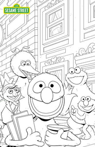 SESAME STREET #1 CVR C AUSTIN BAECHLE COLORING BOOK SKETCH VAR