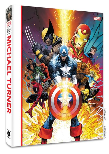 MARVEL ART OF MICHAEL TURNER HC VARIANT DUST JACKET EDITION