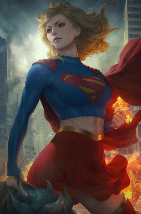SUPERGIRL #4 CVR B STANLEY ARTGERM LAU CARD STOCK VAR
