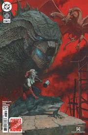 JUSTICE LEAGUE VS GODZILLA VS KONG 2 #3 (OF 7) CVR B RICCARDO FEDERICI CARD STOCK VAR