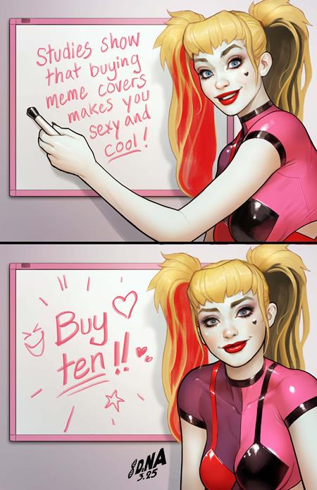 HARLEY QUINN #53 CVR B DAVID NAKAYAMA CARD STOCK VAR