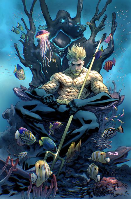 AQUAMAN #8 CVR D INC TIRSO CARD STOCK VAR