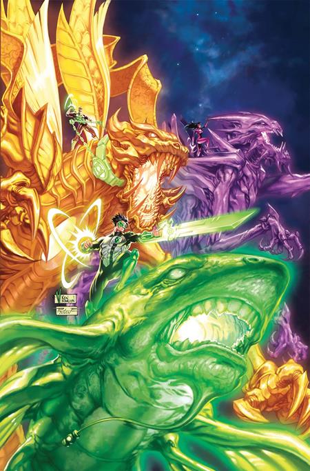 GREEN LANTERN #26 CVR A V KEN MARION CONNECTING (STARBREAKER SUPREMACY)