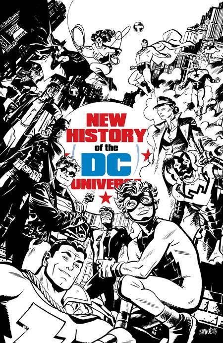 NEW HISTORY OF THE DC UNIVERSE #3 (OF 4) CVR A CHRIS SAMNEE