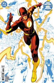 NEW HISTORY OF THE DC UNIVERSE #3 (OF 4) CVR B DAN MORA CARD STOCK VAR