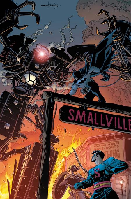 BATMAN GOTHAM BY GASLIGHT A LEAGUE FOR JUSTICE #2 (OF 6) CVR A LEANDRO FERNANDEZ