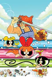 THUNDERCATS POWERPUFF GIRLS #1 CVR K INC 1:20 COLEMAN ENGLE VIRGIN VAR
