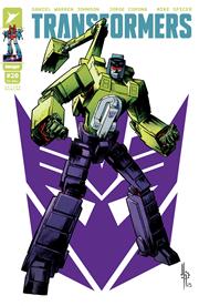 TRANSFORMERS #20 2ND PTG CVR A JASON HOWARD DECEPTICON CVR