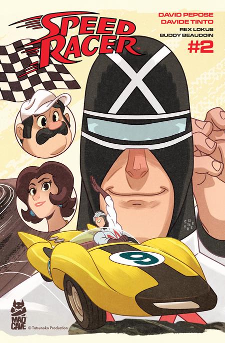 SPEED RACER #2 CVR B SEAN GALLOWAY RETRO MANGA VAR
