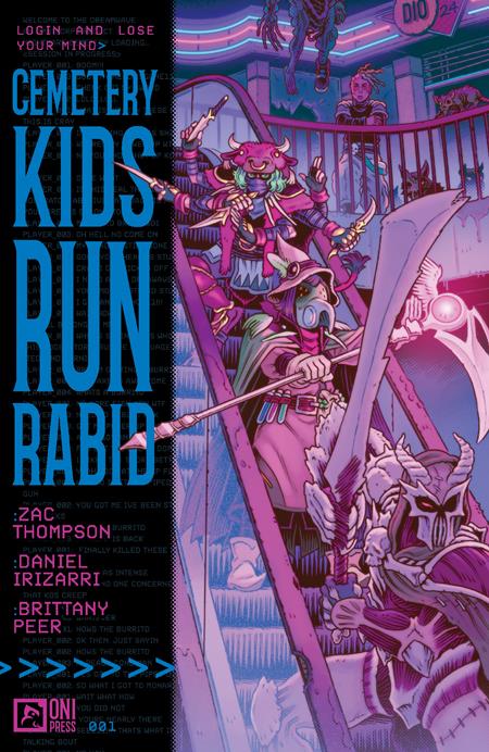 CEMETERY KIDS RUN RABID #1 (OF 4) CVR A DANIEL IRIZARRI