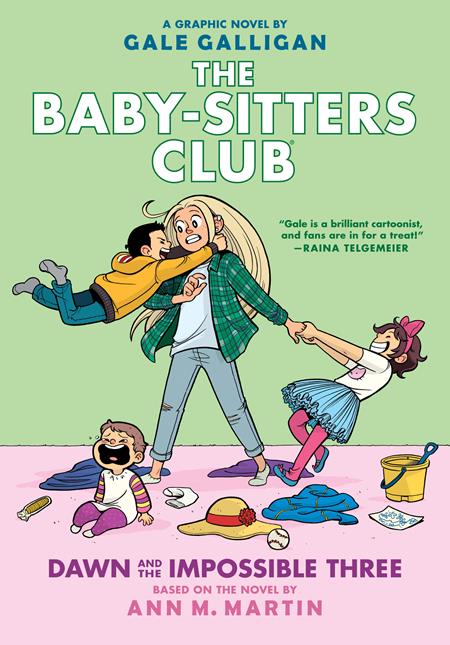 BABY SITTERS CLUB TP VOL 05 DAWN AND THE IMPOSSIBLE THREE Previously Offered thru Other Distributors