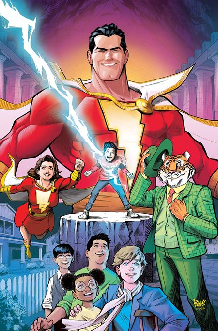 SHAZAM #15 CVR B DANIEL BAYLISS CARD STOCK VAR