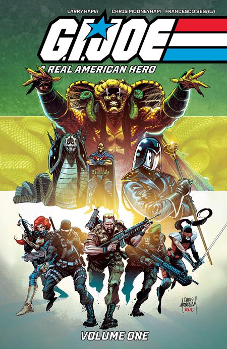 GI JOE A REAL AMERICAN HERO TP VOL 01 DIRECT MARKET EXCLUSIVE CHRIS MOONEYHAM CVR