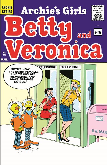 ARCHIE FACSIMILE #7 BETTY AND VERONICA #75 CVR A BOB WHITE