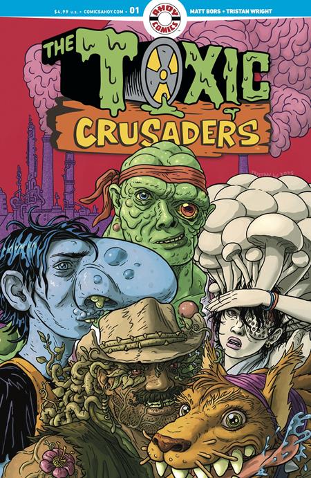 TOXIC CRUSADERS #1 (OF 5) CVR A TRISTAN WRIGHT (MR)