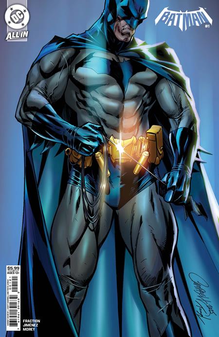 BATMAN #1 CVR D J SCOTT CAMPBELL CARD STOCK VAR