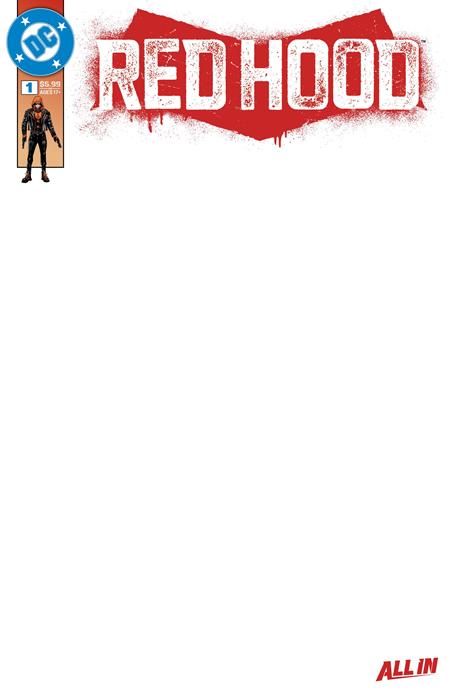 RED HOOD #1 CVR G BLANK CARD STOCK VAR (MR)