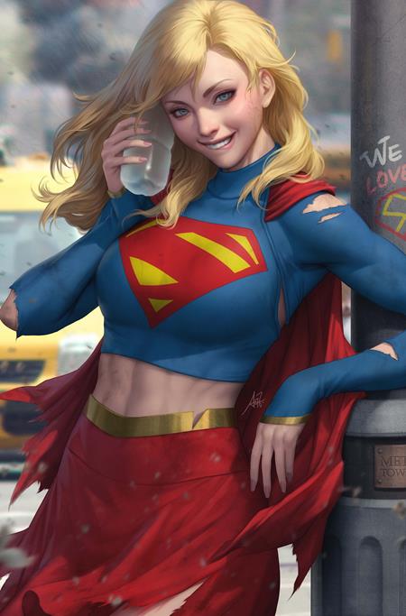 SUPERGIRL #5 CVR B STANLEY ARTGERM LAU CARD STOCK VAR