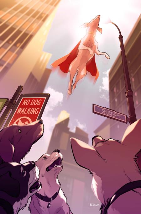 KRYPTO THE LAST DOG OF KRYPTON #4 (OF 5) CVR B KARL KERSCHL CARD STOCK VAR