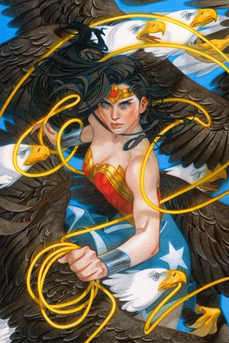 WONDER WOMAN #25 CVR H INC 1:25 TRAN NGUYEN CARD STOCK VAR