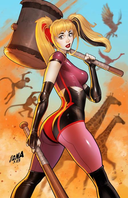 HARLEY QUINN #54 CVR B DAVID NAKAYAMA CARD STOCK VAR