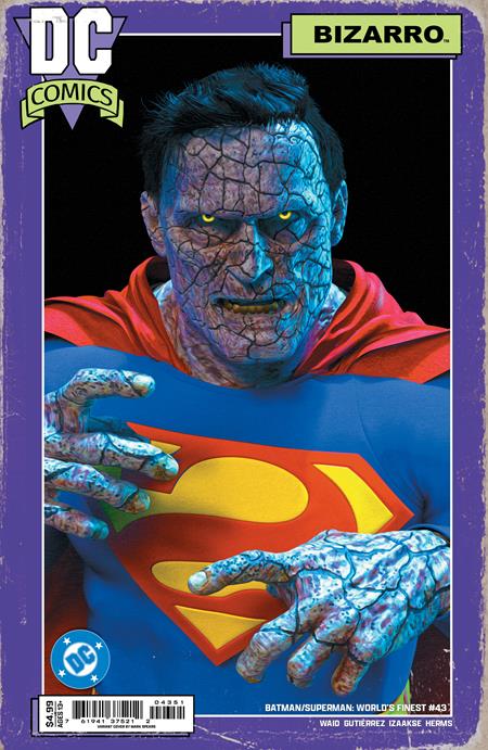 BATMAN SUPERMAN WORLDS FINEST #43 CVR E MARK SPEARS CARD STOCK VAR