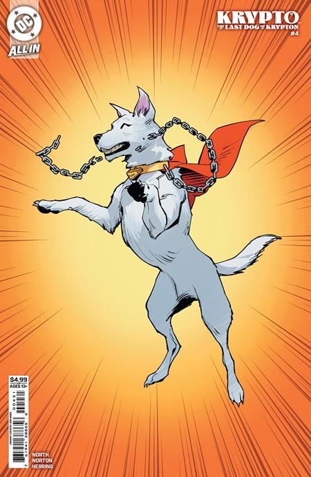 KRYPTO THE LAST DOG OF KRYPTON #4 (OF 5) CVR C DAN MORA CORNER BOX CARD STOCK VAR