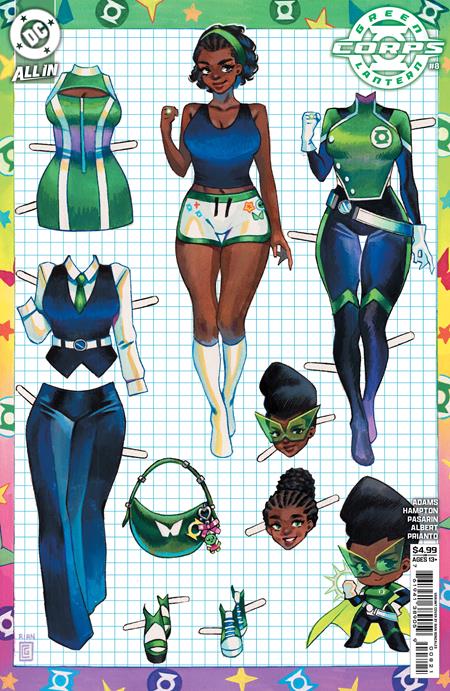 GREEN LANTERN CORPS #8 CVR B RIAN GONZALES CARD STOCK VAR (STARBREAKER SUPREMACY)