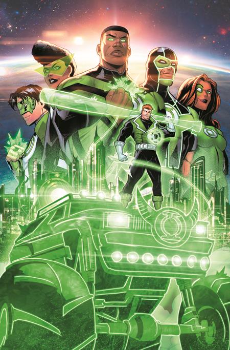 GREEN LANTERN CORPS #8 CVR C TRAVIS MERCER CARD STOCK VAR (STARBREAKER SUPREMACY)