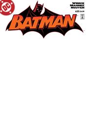 BATMAN #635 FACSIMILE EDITION CVR D BLANK CARD STOCK VAR