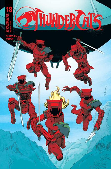 THUNDERCATS #18 CVR B DECLAN SHALVEY VAR