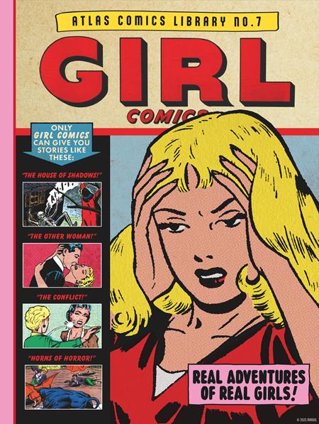 ATLAS COMICS LIBRARY HC NO 07 GIRL COMICS (MR)