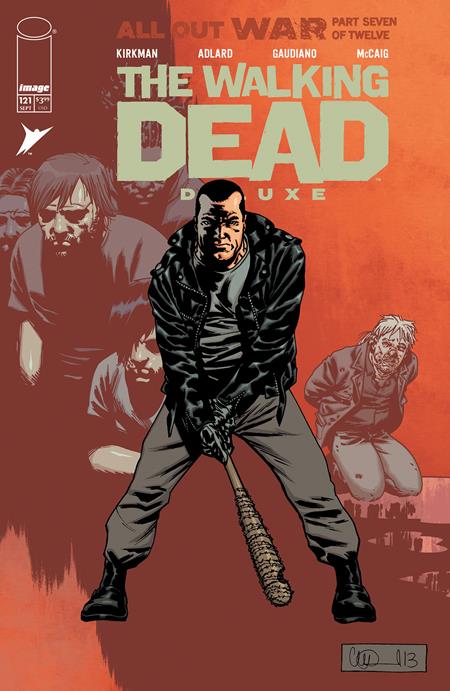 WALKING DEAD DELUXE #121 CVR B CHARLIE ADLARD & DAVE MCCAIG VAR (MR)