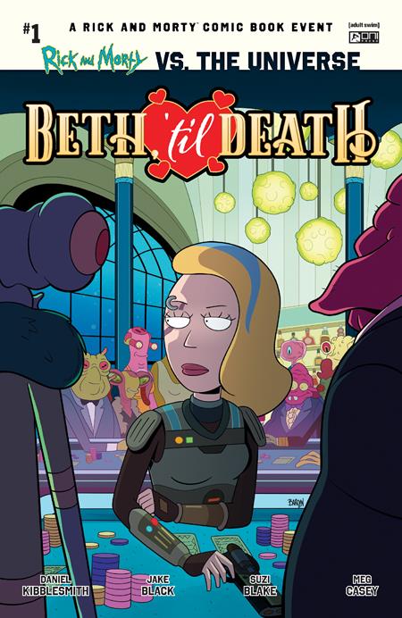 RICK AND MORTY VS THE UNIVERSE BETH TIL DEATH #1 (ONE SHOT) CVR A DAVE BARDIN