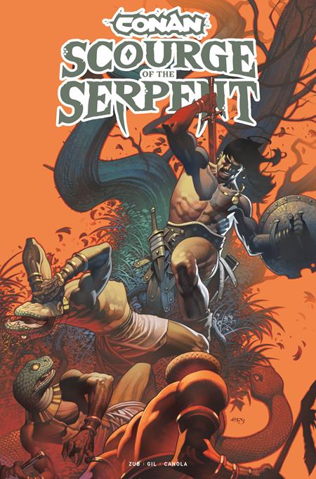 CONAN THE BARBARIAN SCOURGE OF THE SERPENT #1 (OF 4) CVR E CHRIS STEVENS VAR (MR)