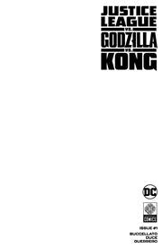 JUSTICE LEAGUE VS GODZILLA VS KONG #1 (OF 7) CVR D BLANK CARD STOCK VAR