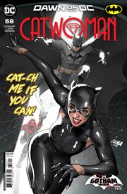 CATWOMAN #58 CVR A DAVID NAKAYAMA (BATMAN CATWOMAN THE GOTHAM WAR)