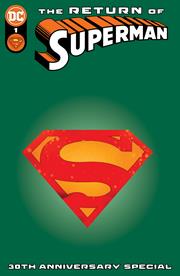 RETURN OF SUPERMAN 30TH ANNIVERSARY SPECIAL #1 (ONE SHOT) CVR E BEN OLIVER THE ERADICATOR DIE-CUT VAR