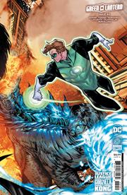 GREEN LANTERN #4 CVR E DAVID BALDEON CONNECTING JUSTICE LEAGUE VS GODZILLA VS KONG CARD STOCK VAR