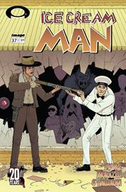 ICE CREAM MAN #37 CVR C MARTIN MORAZZO AND CHRIS O’HALLORAN TWD 20TH ANNV TEAM UP VAR (MR)