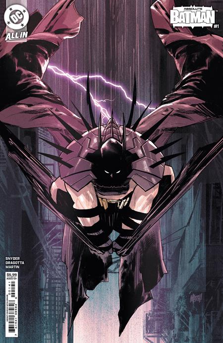 ABSOLUTE BATMAN #1 CVR D MITCH GERADS CARD STOCK VAR