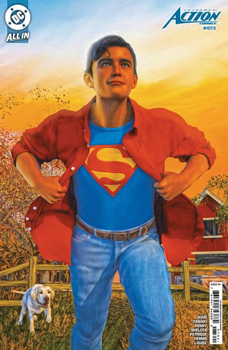 ACTION COMICS #1073 CVR D INC 1:25 MARK SPEARS CARD STOCK VAR